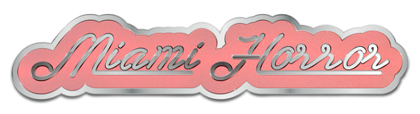 Miami Horror Logo Pin by Pintrill